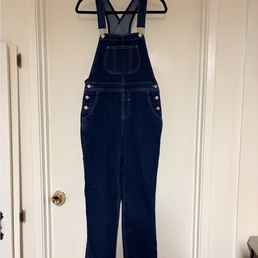 Vintage L.L. Bean Relaxed Fit 207 Jean Denim Overalls Small - Regular